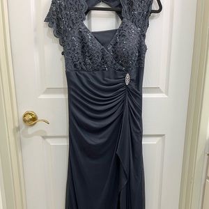 Floor length evening gown